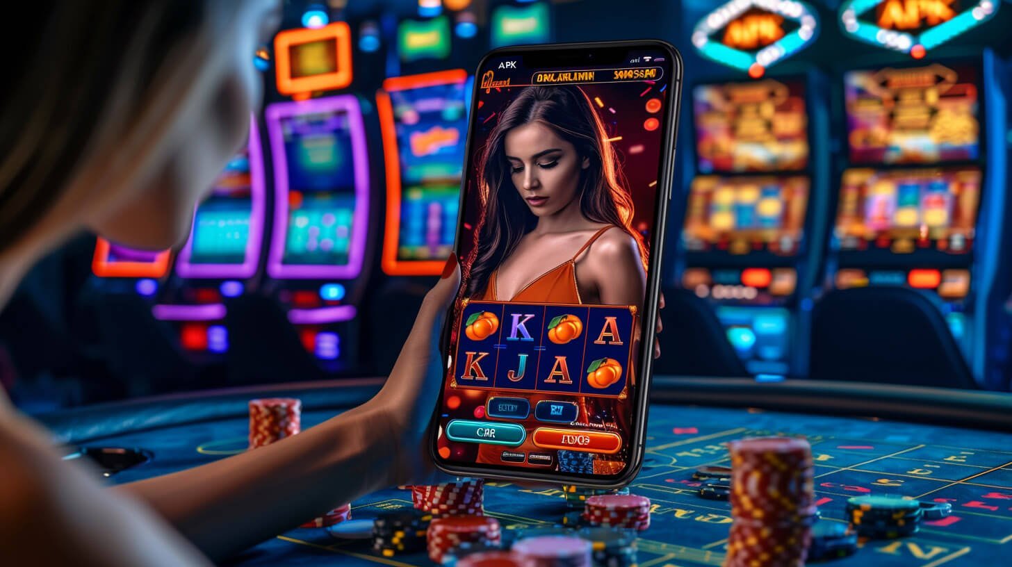Tampilan permainan slot online di kaskus4d dengan tema warna hangat